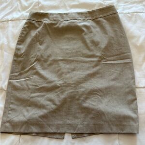 The Limited Tan Pencil Skirt